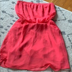 Express tube top dress